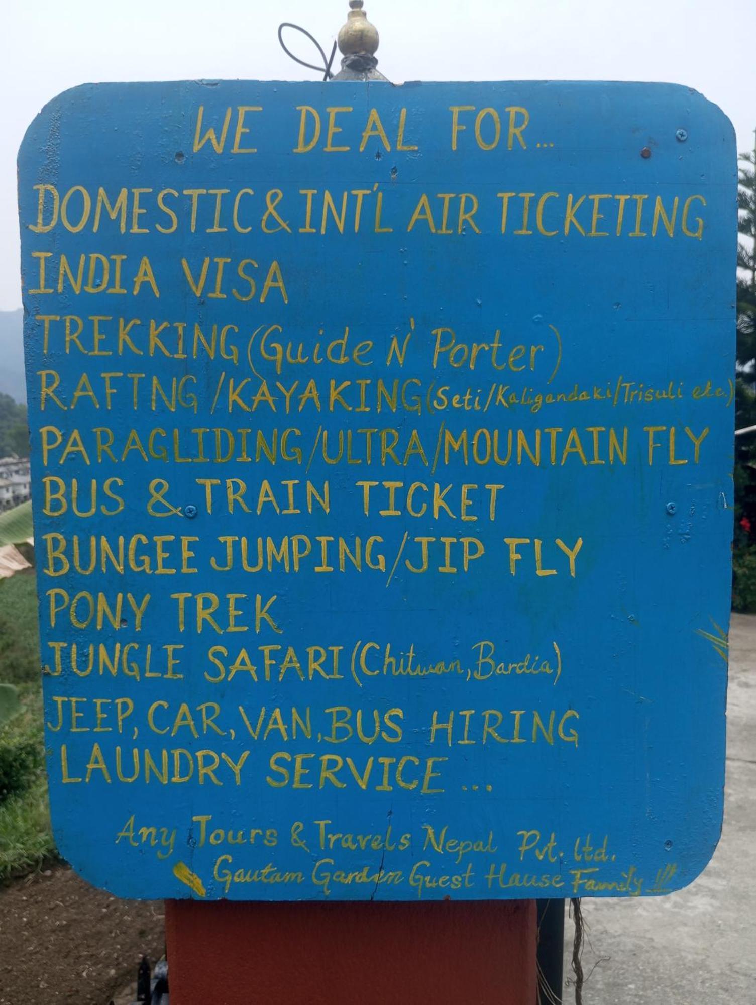 Gautam Garden Guest House Pokhara Buitenkant foto